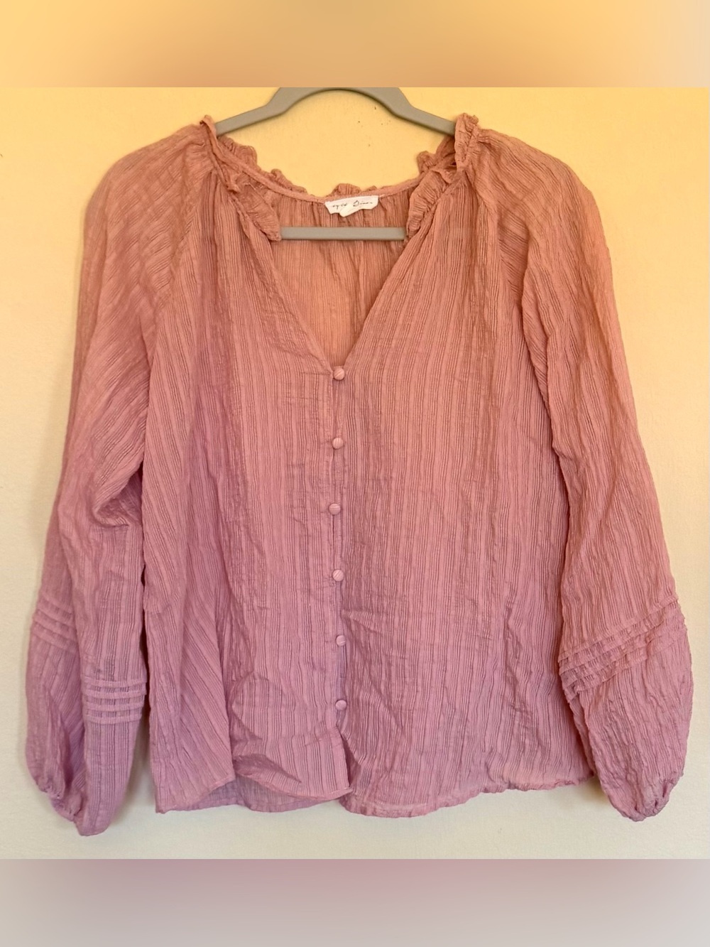 By the River peasant blouse size medium